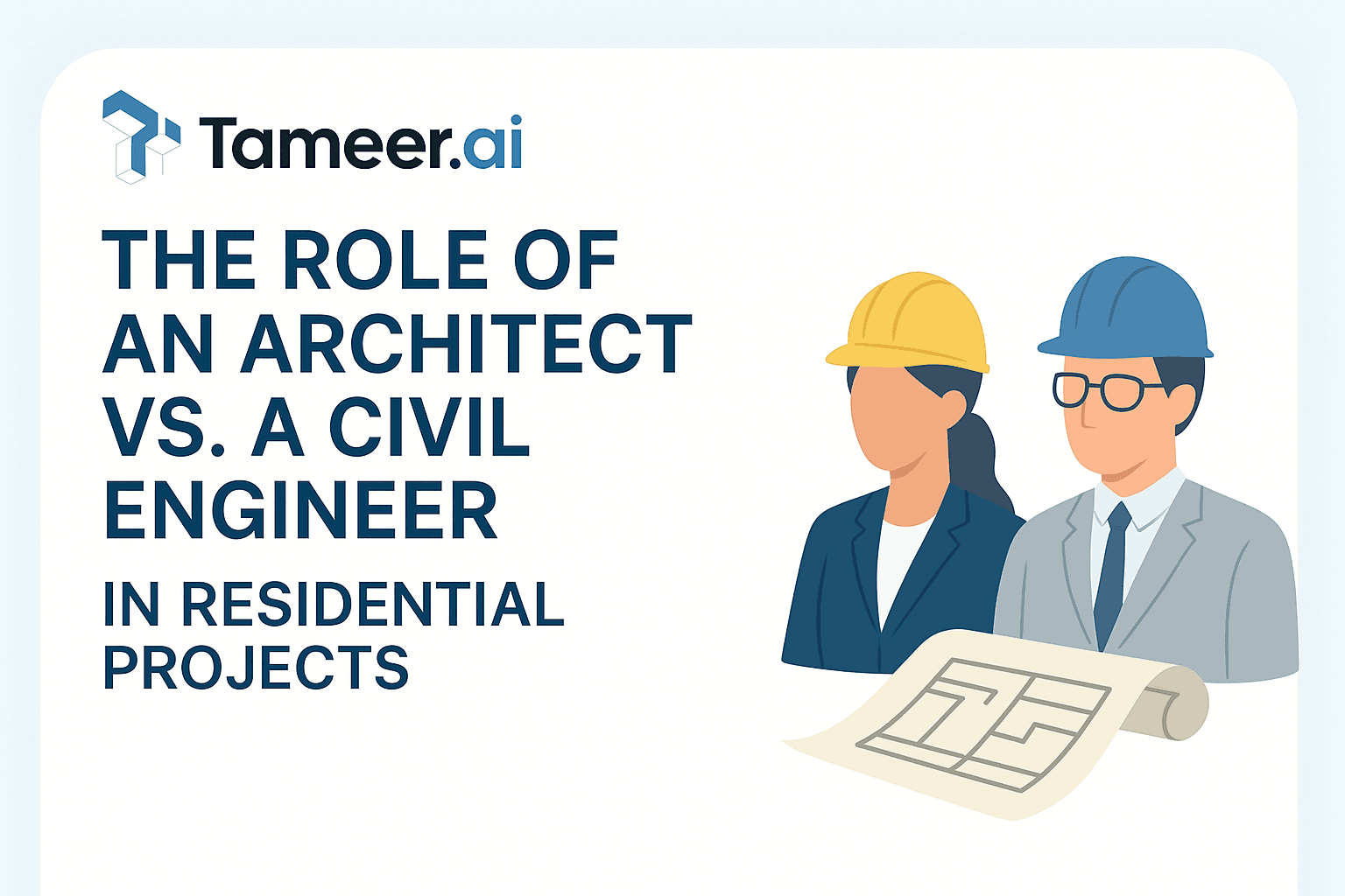 The Role of an Architect vs. a Civil Engineer in Residential Projects