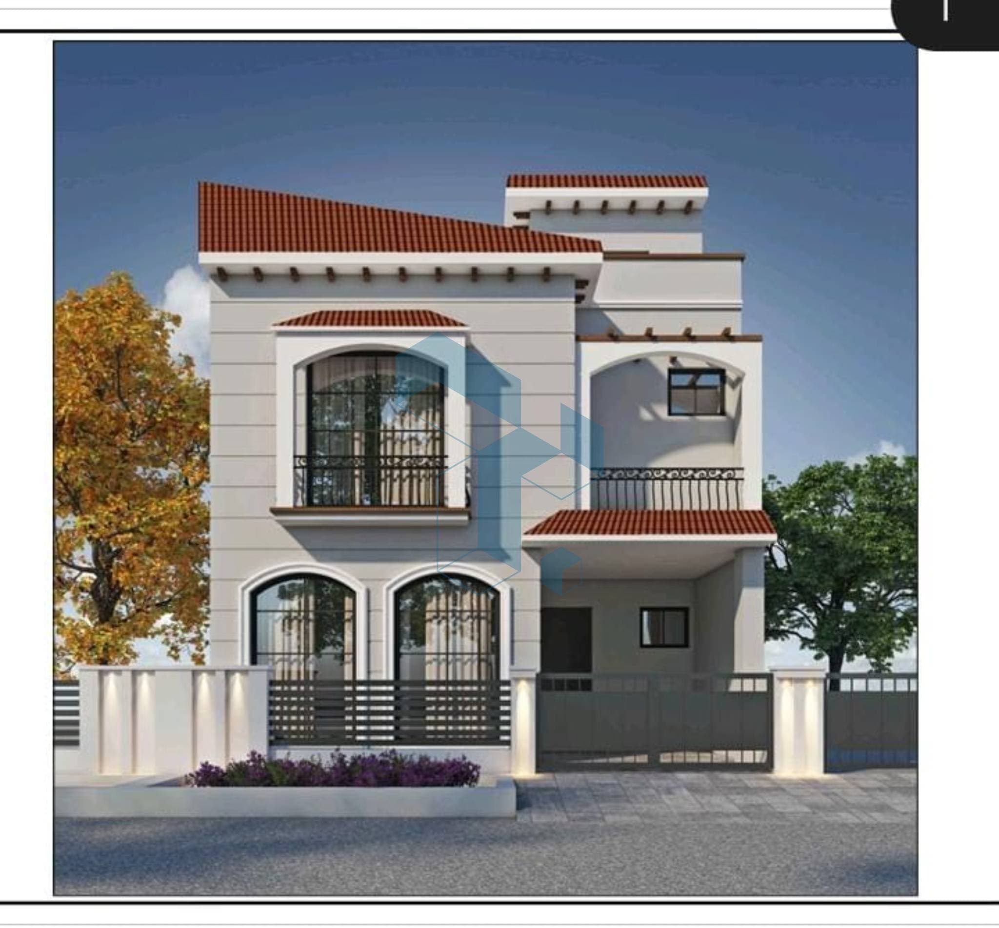 5 Marla modern villa block H Parkview city Islamab
