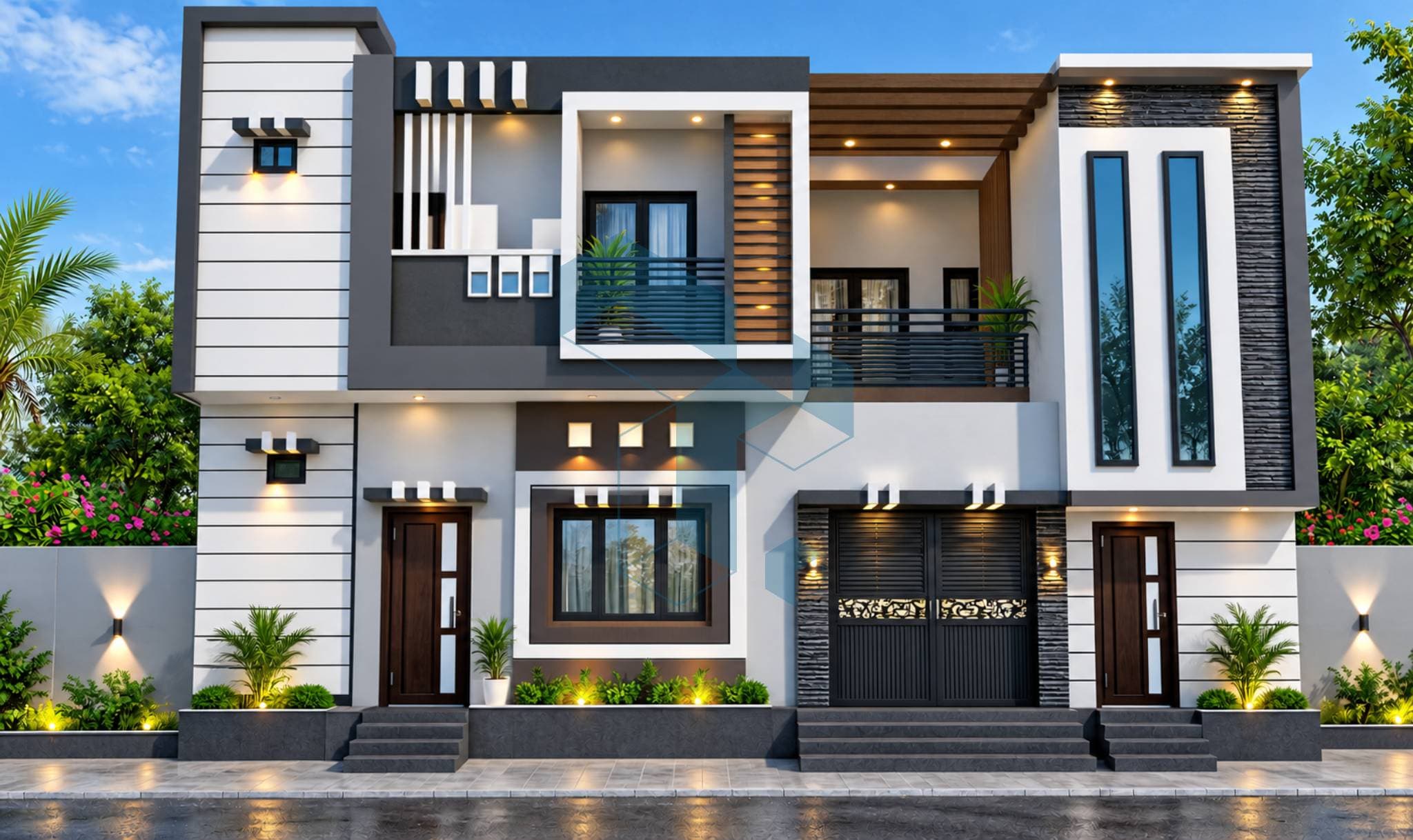 3D front Elevation design