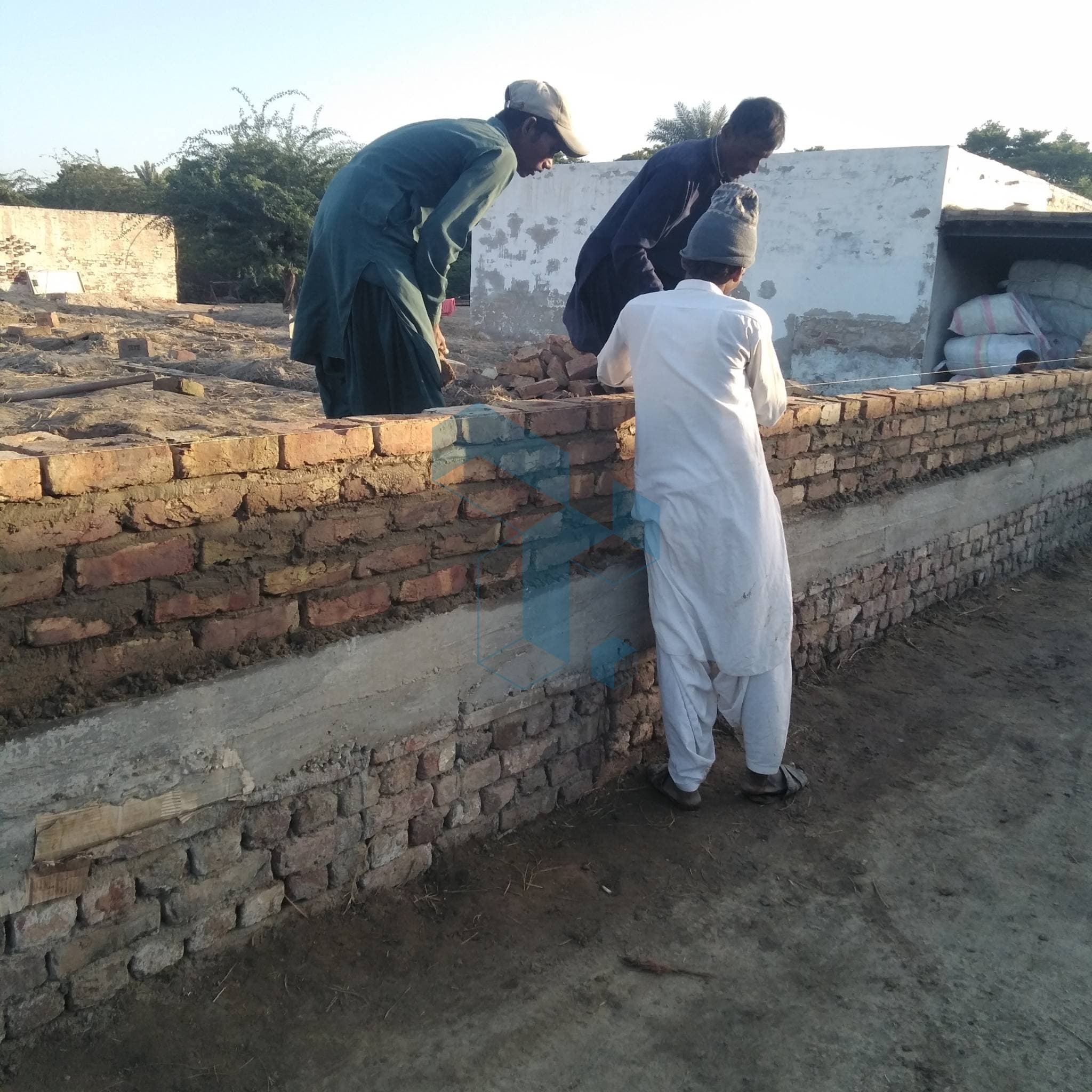 Massnory work