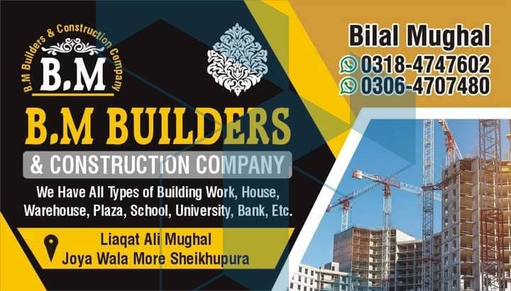 B.M builders and contruction company