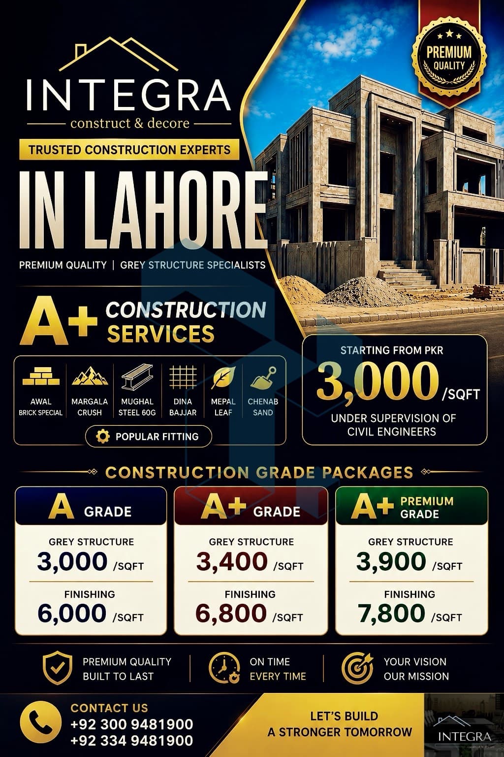 We will make you in grades with gray structure and finishing A plus grade in a very professionally