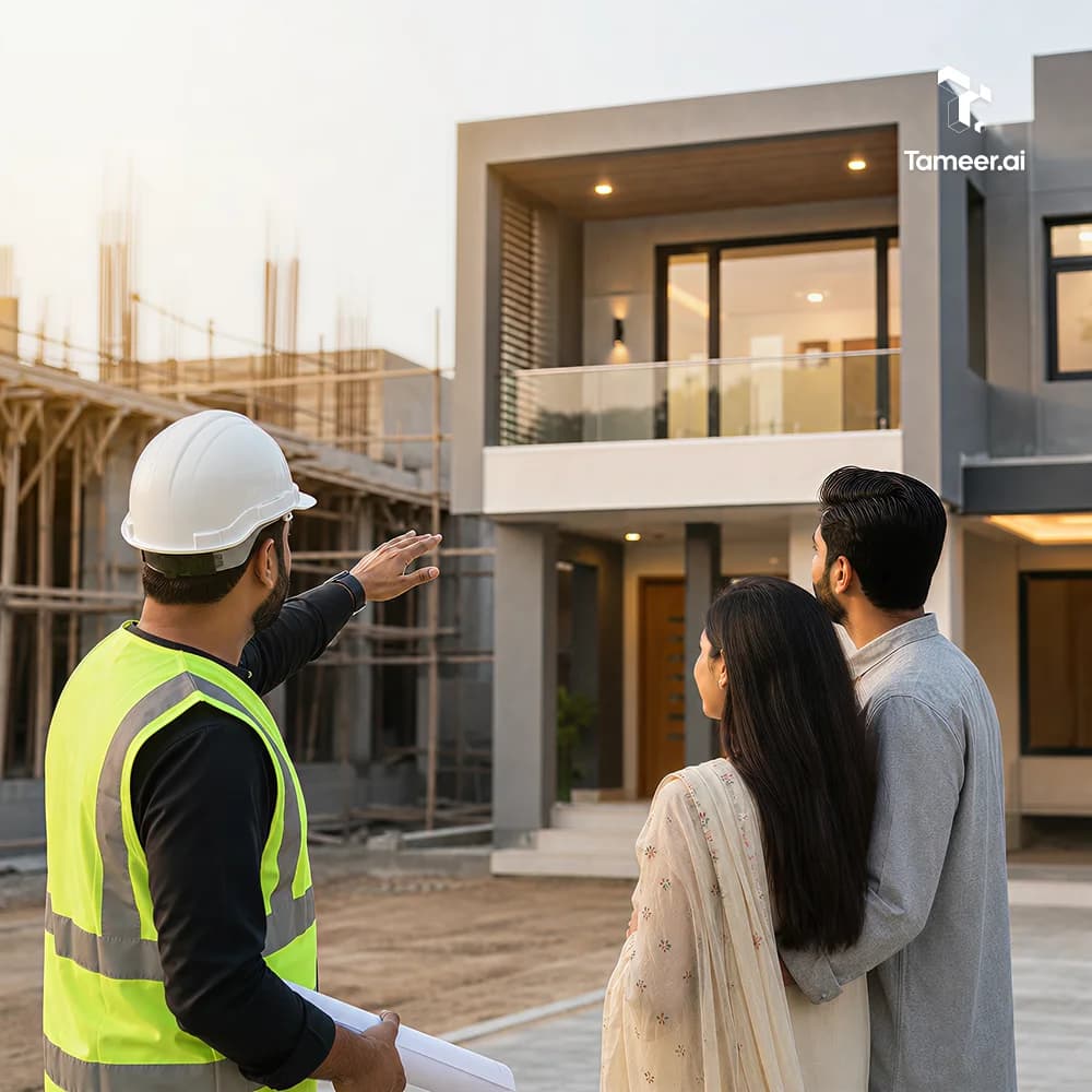 Why Tameer.ai is the Best Platform for Home Construction in Pakistan