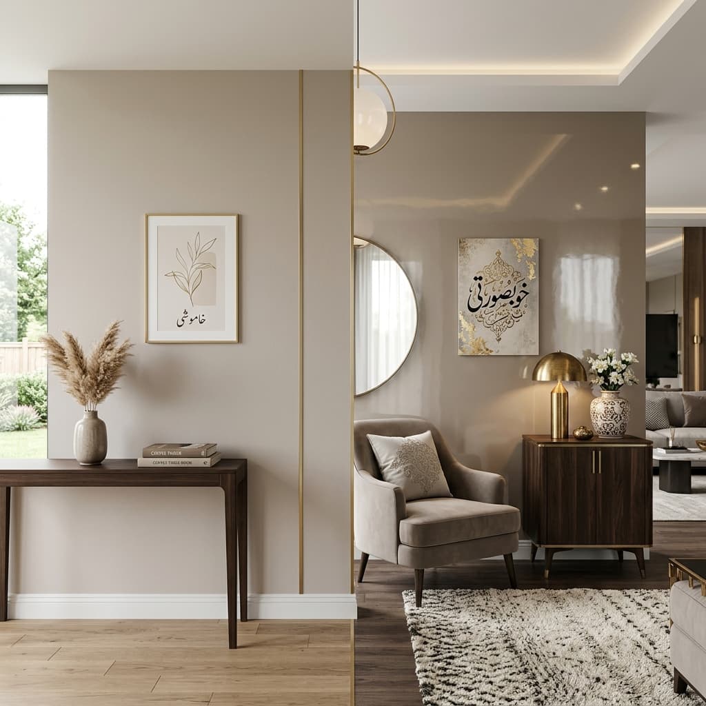 Matte vs Gloss Finishes for Home Interiors | Tameer.ai