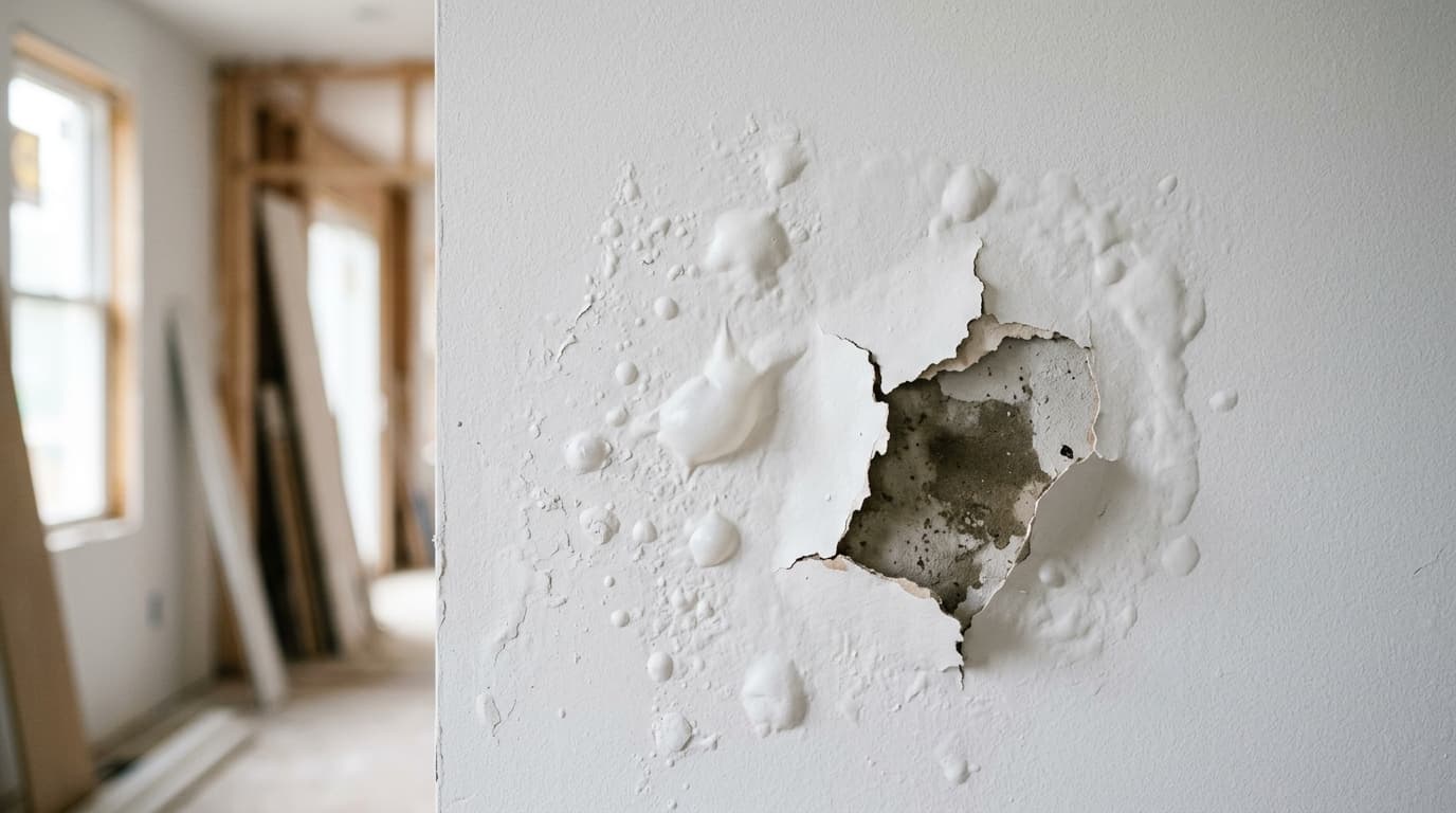 Why Does Paint Bubble on New Walls? Common Causes & Solutions | Tameer.ai