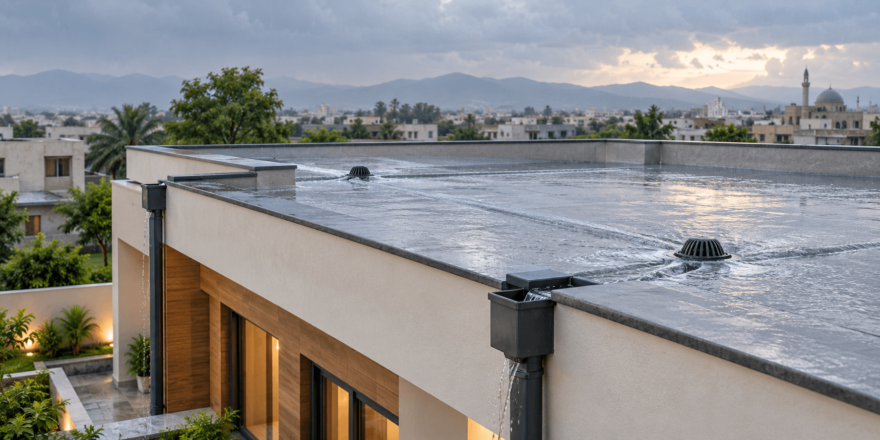 Roof Drainage: How to Prevent Water Accumulation