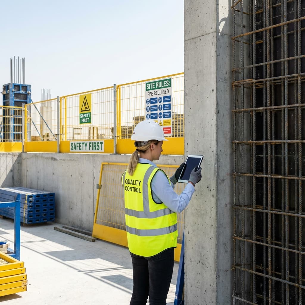Quality Control & Site Safety in Construction | Tameer.ai