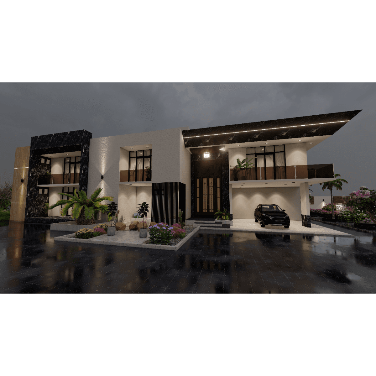 Design And Planning Of A Modern House