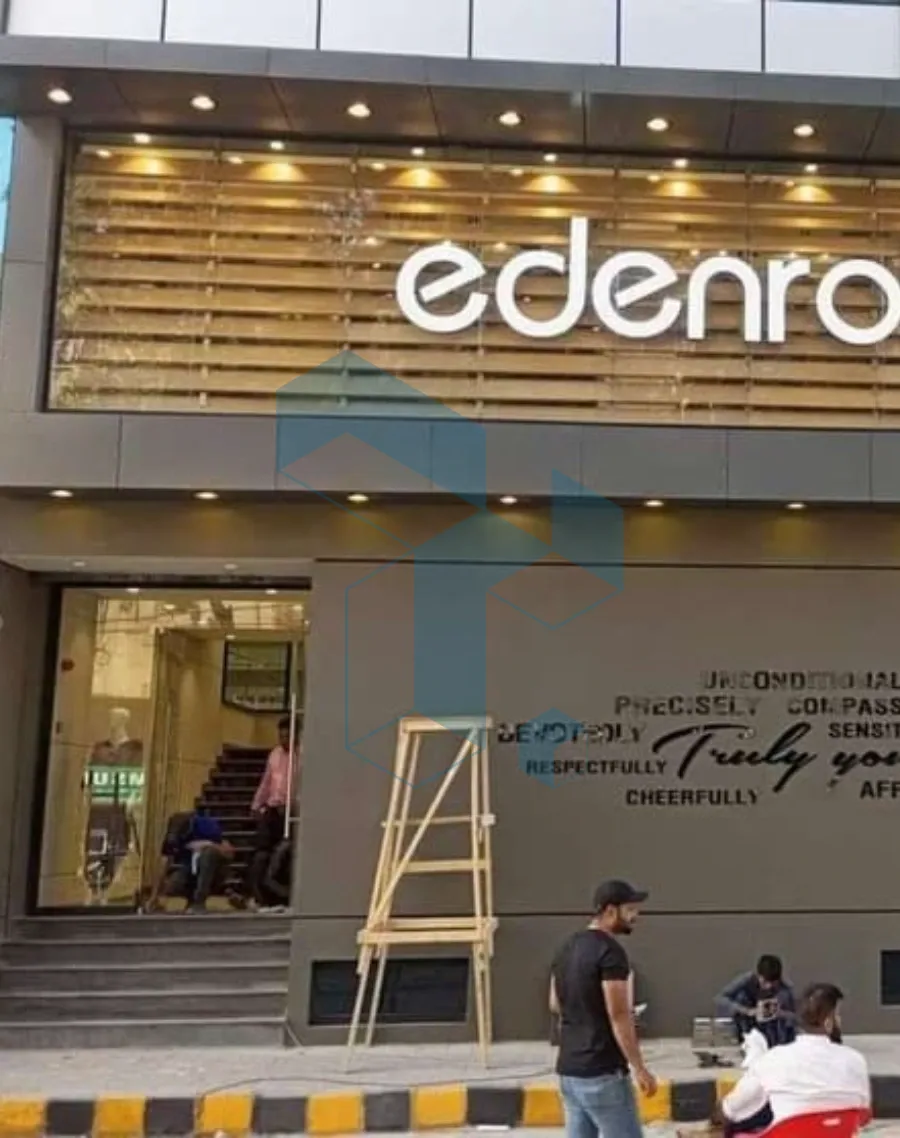 edenrobe Fashion Store – Interior Fit-Out & Execution | Khayaban-e-Badar, DHA Karachi | MS Interior