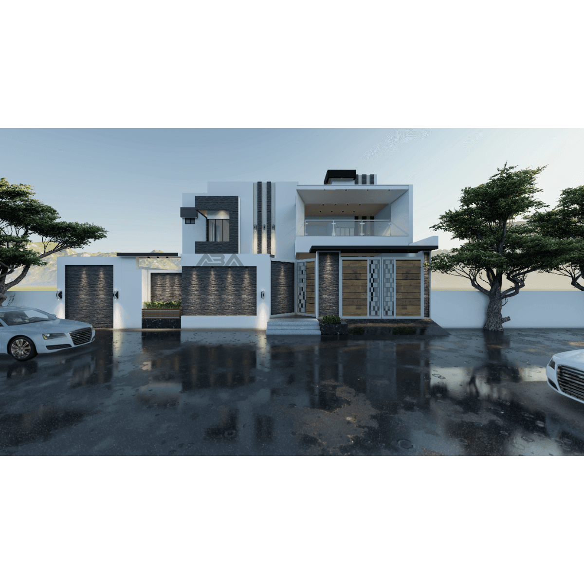 Designing and Construction of Modern House
