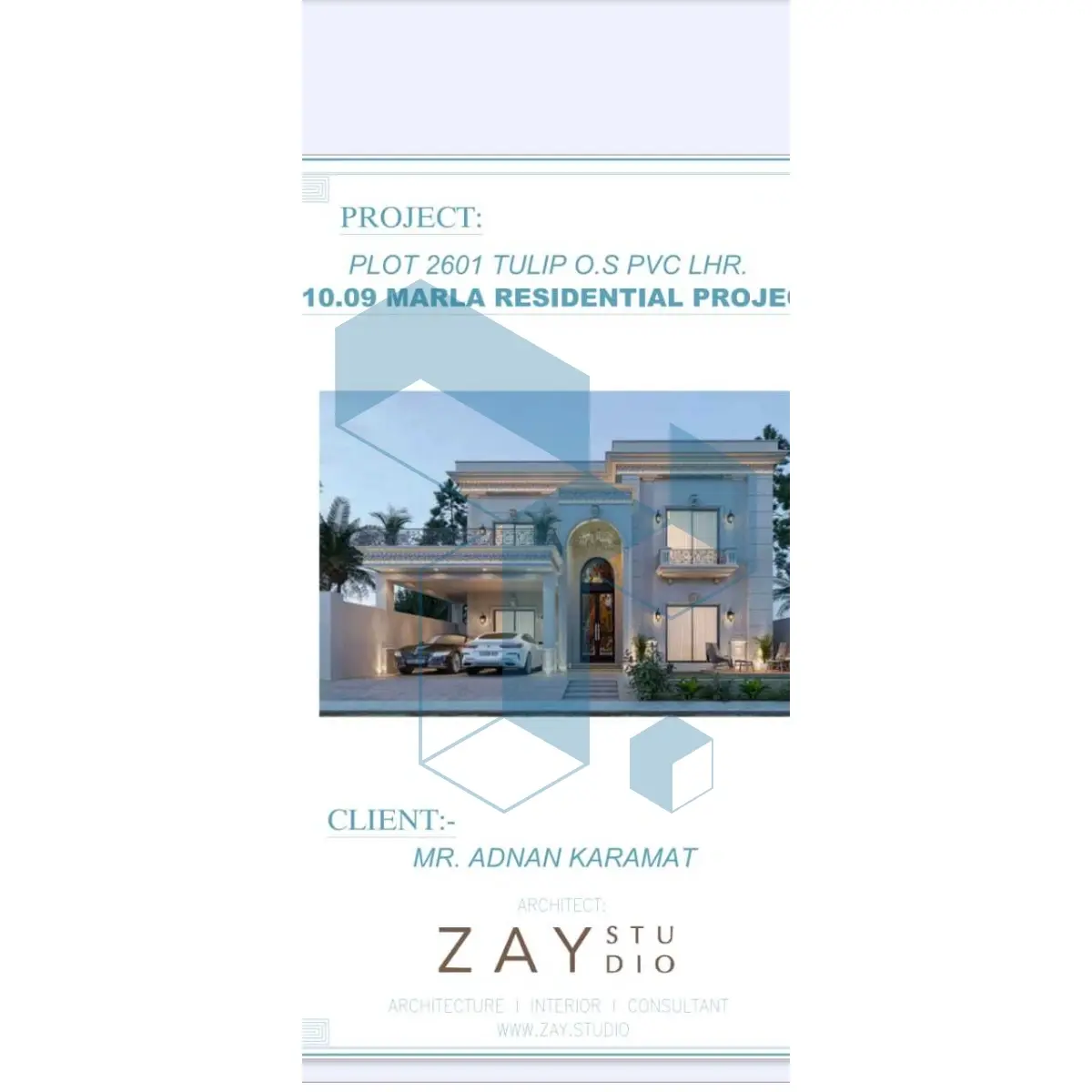 10 Marla Residential Project