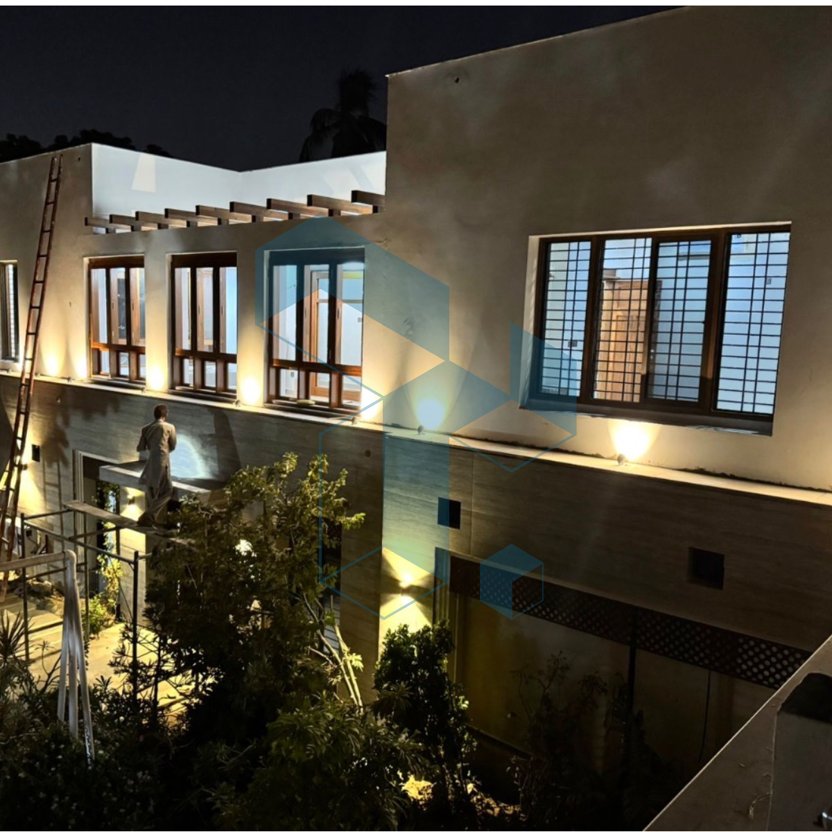 Residential house of 1200 sqyds