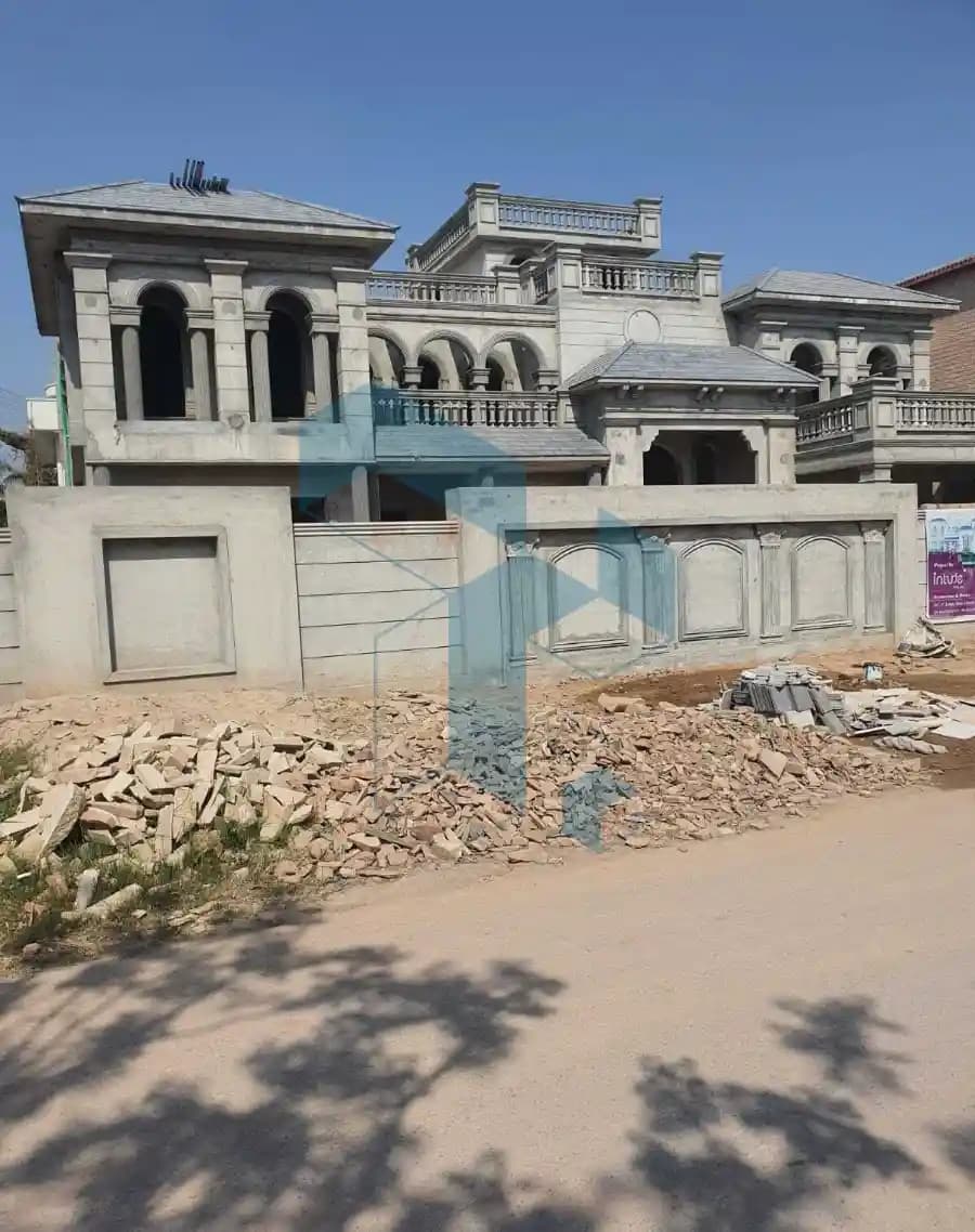Grand Luxury Villa Grey Structure & Civil Constr