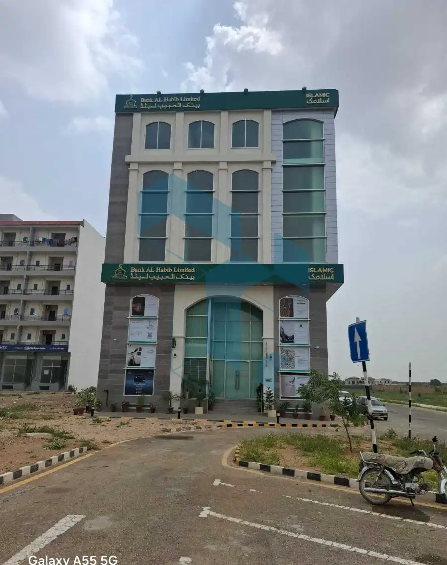 DHA city Karachi 300 Gaz Commercial bank construction
