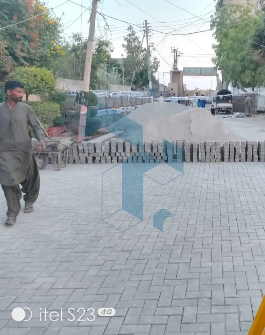 Road Level Surveying & Interlocking Paver Block I
