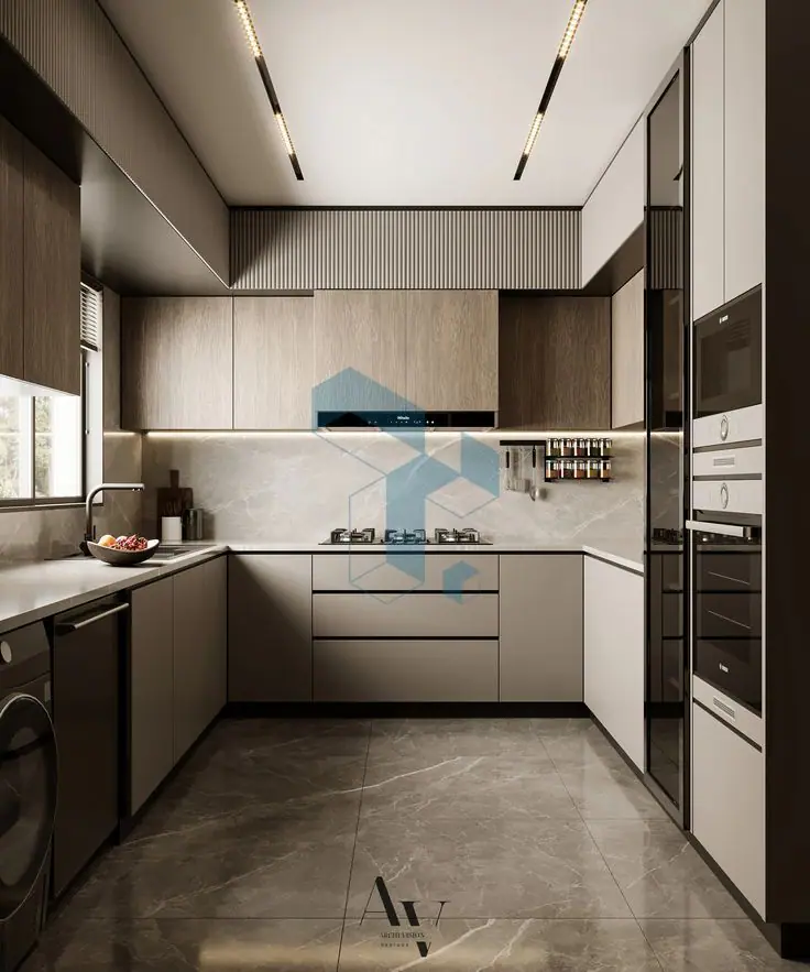 Kitchen wardrobes and solid door 🚪