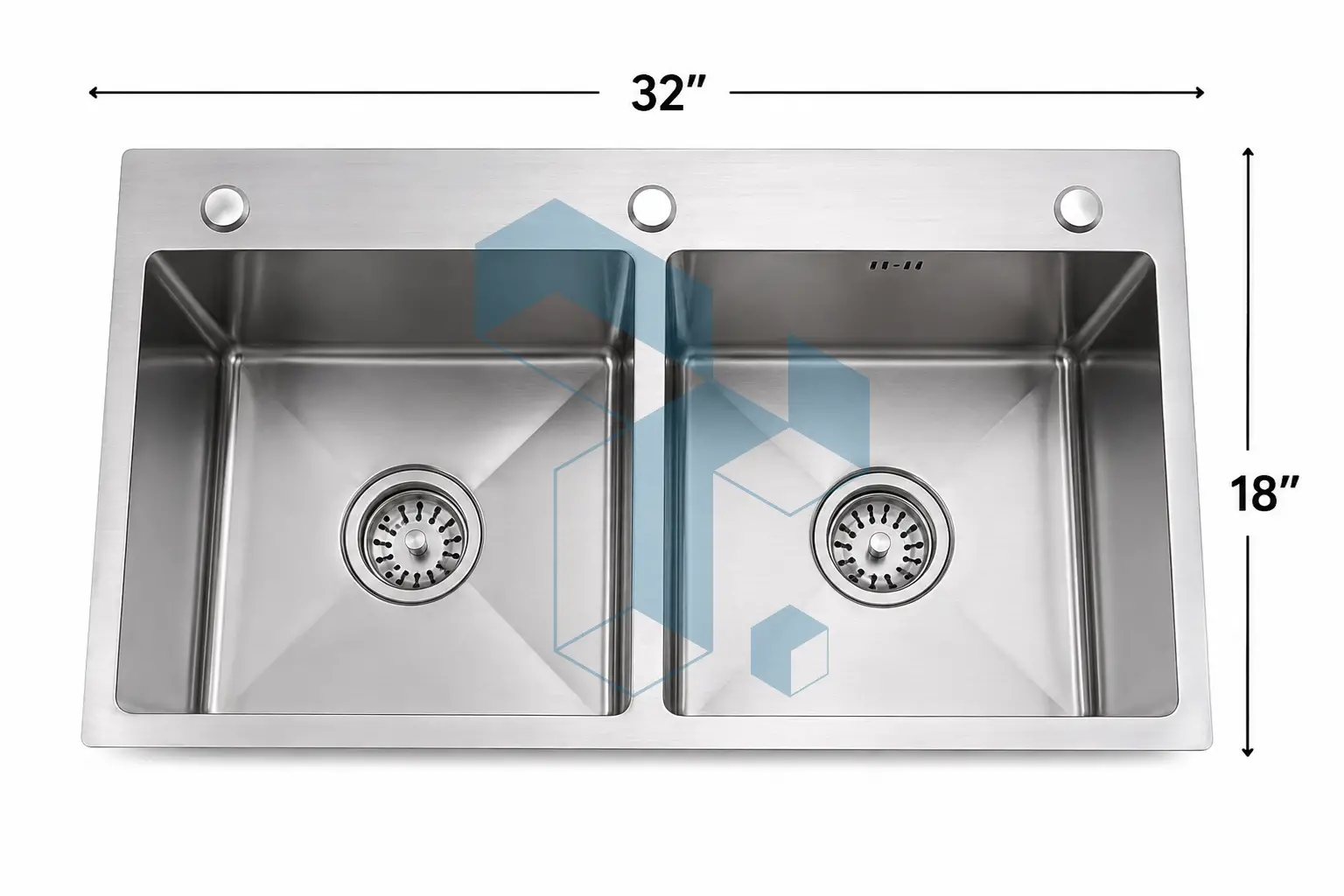 Kitchen Sink Double Bowl