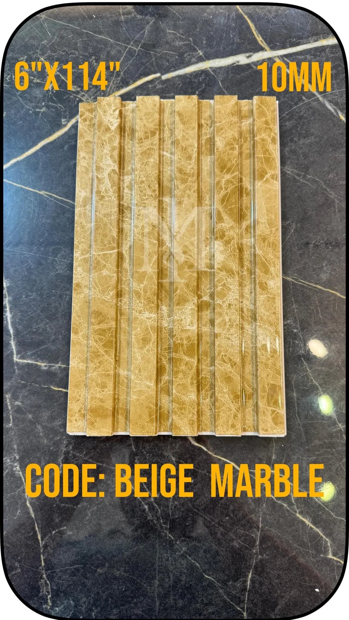 PVC Wall Panel (Beige Marble)