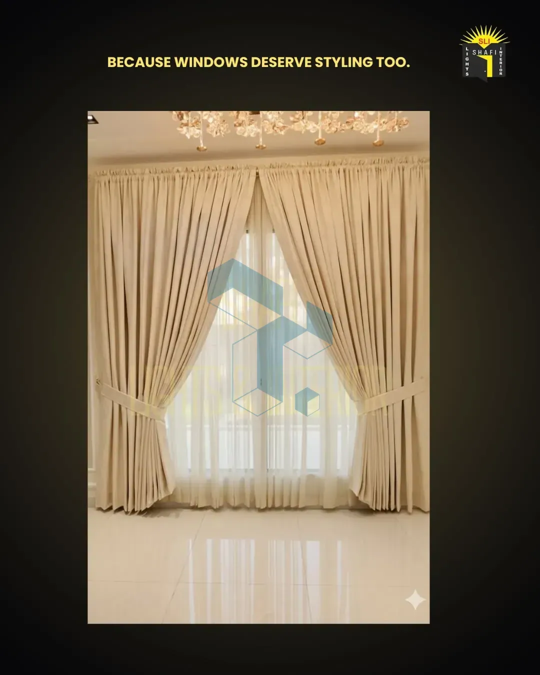 Timeless Straight Stand Curtains