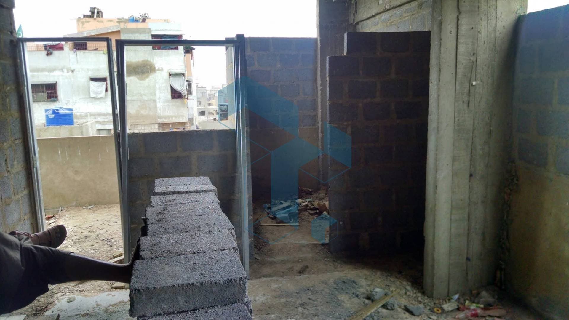 Flat 8th floor 4 flate work commercial building and new construction work 8th floor