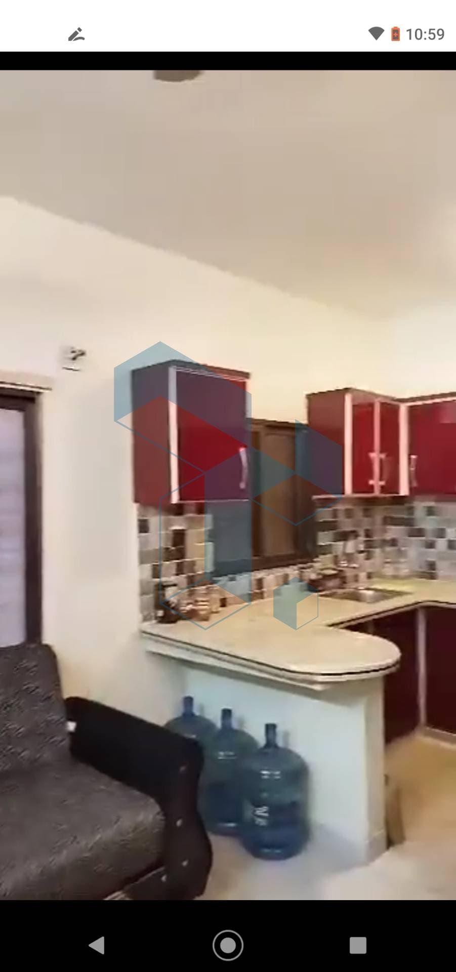 Renovation work flat