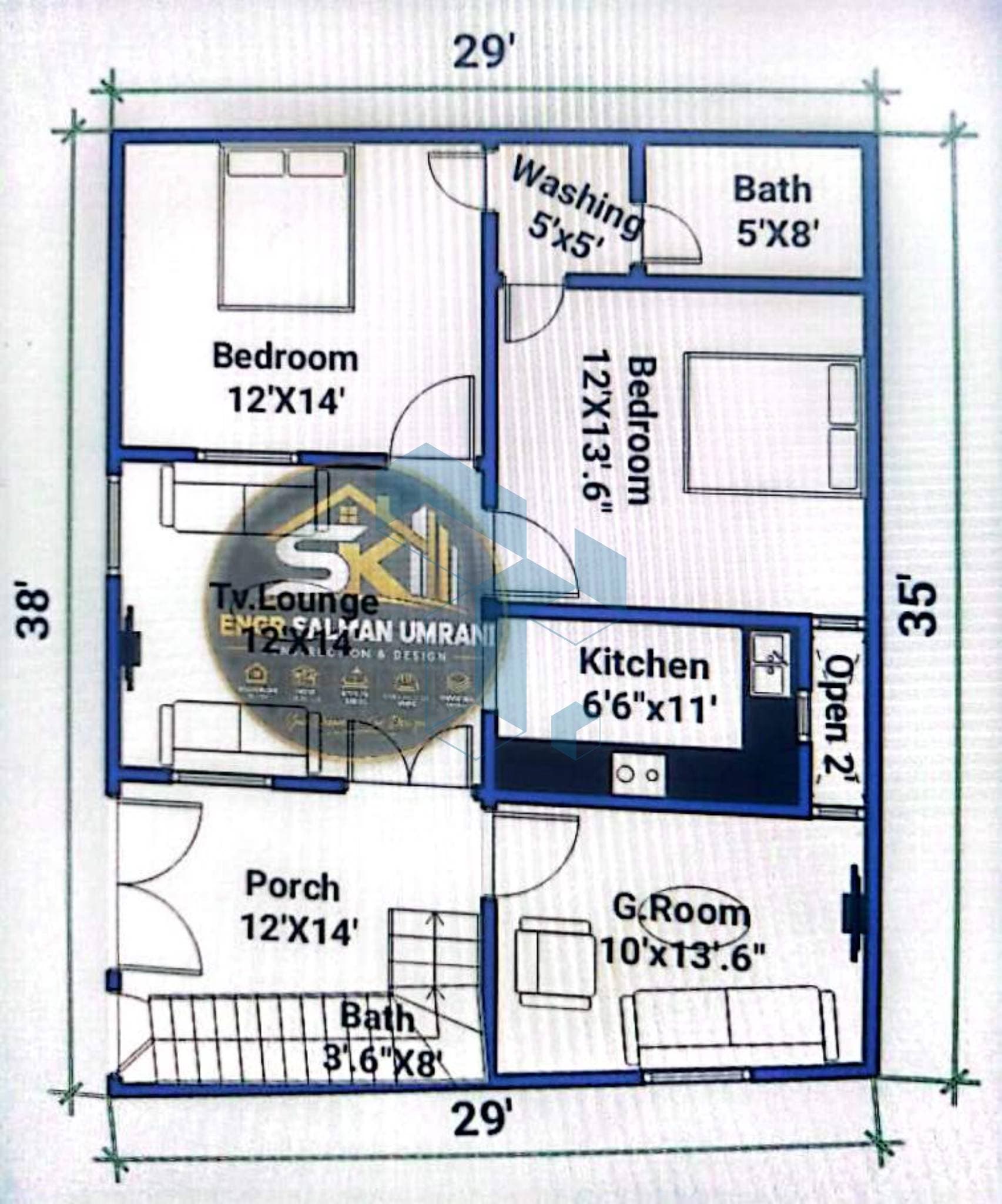 Best 2D Home plan