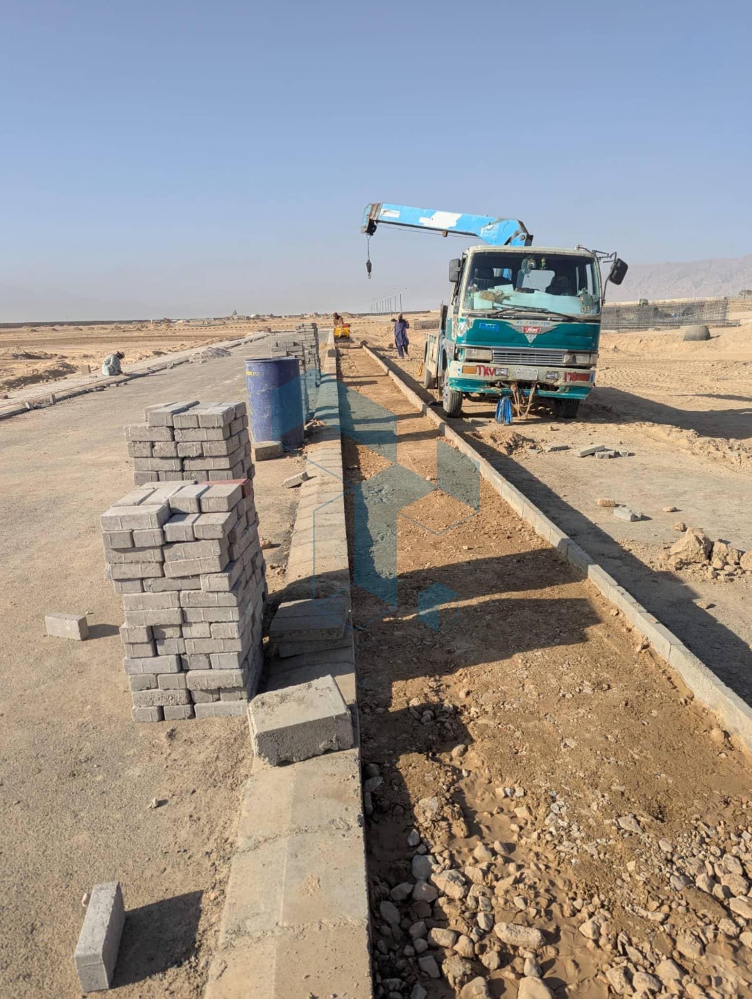 Kerb block & tuff tile works