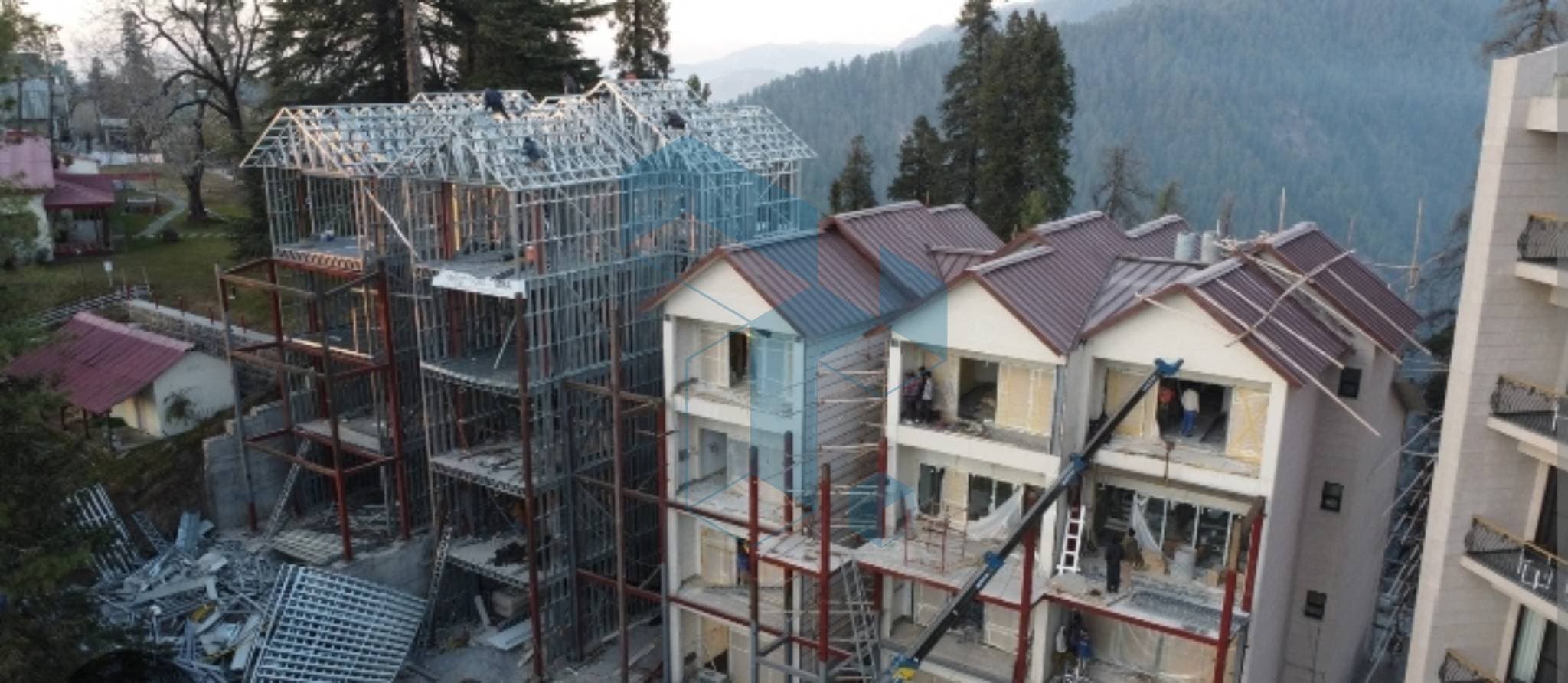 Apartment Nathaygali in progress