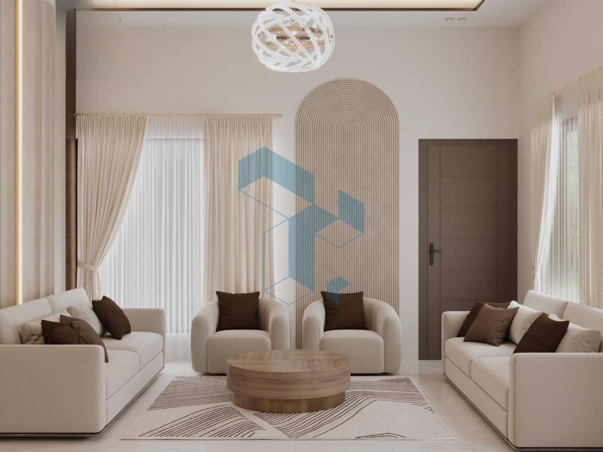 Modern Drawing room design