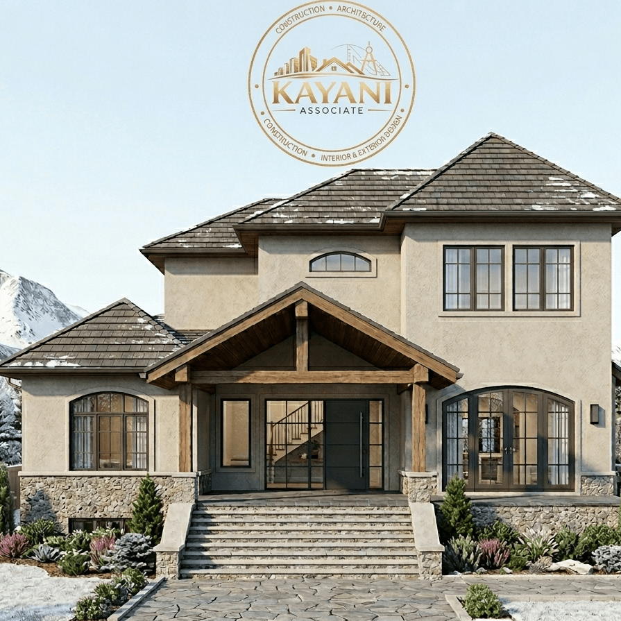 Rock and Wood House Kashmir