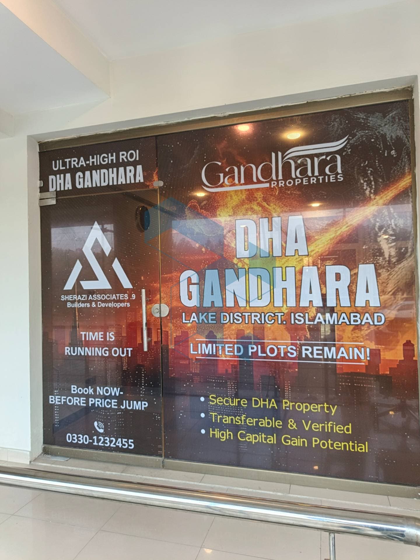 DHA Gandhara Sales Office – Complete Interior Fit-Out & Project Execution