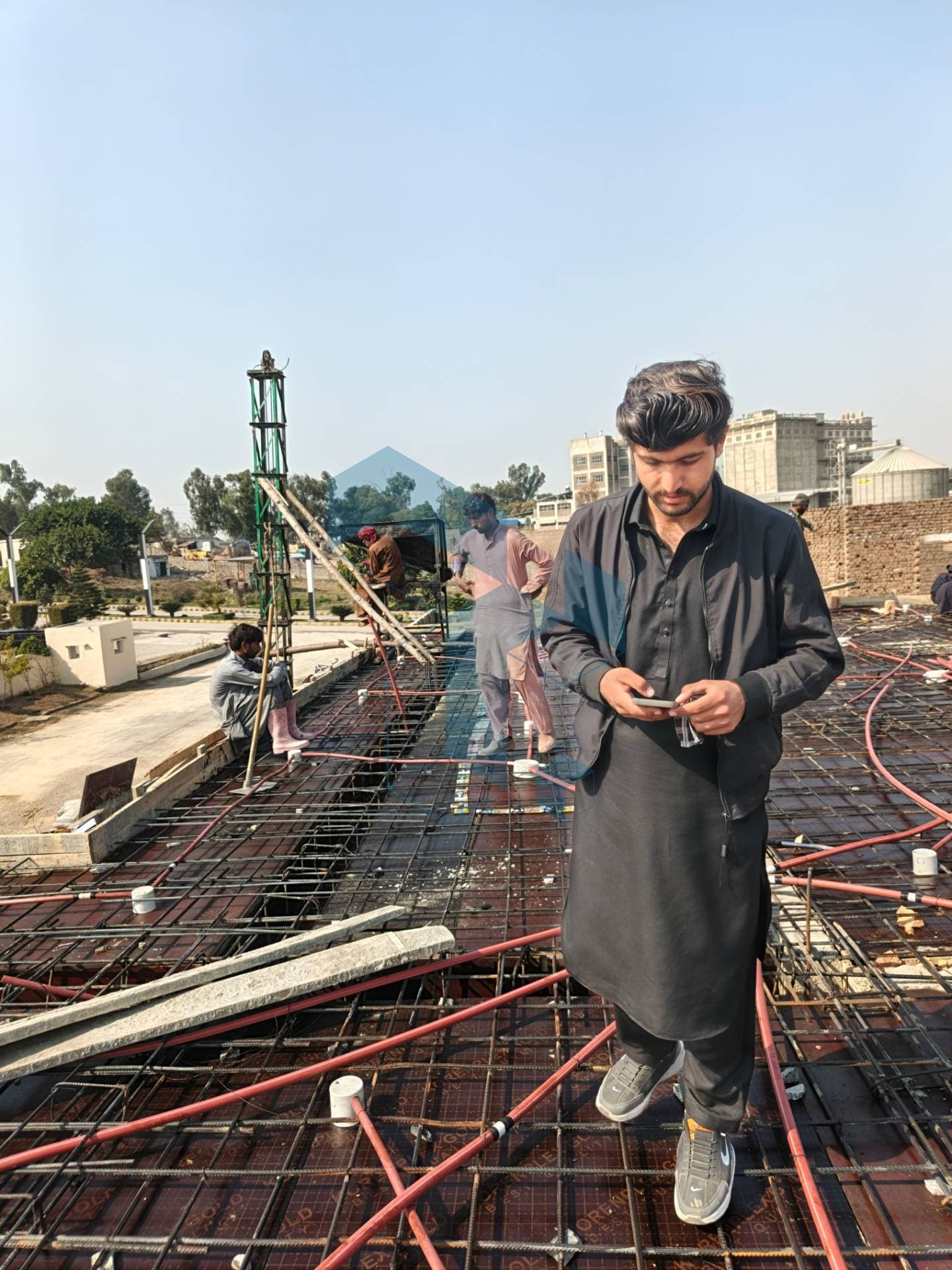 Electrical Slab Conduiting Work – Hill View Housing Scheme, Taxila