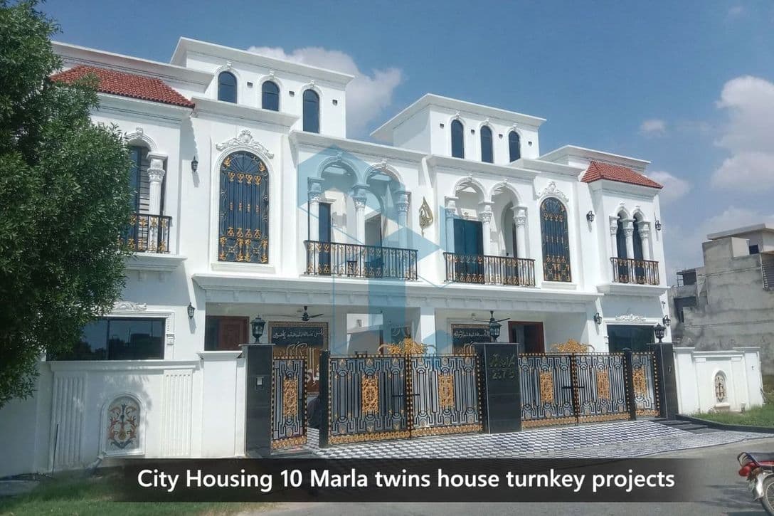City Housing faisalabad twins house turnkey projects