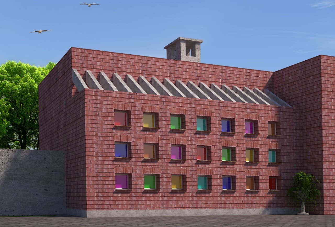 Beauty_Care Factory Farm House Construction
